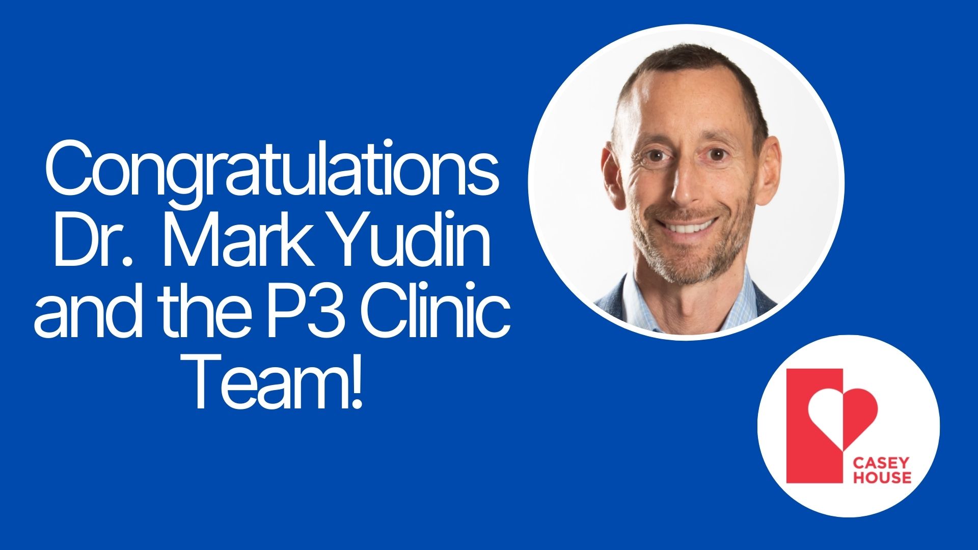 Congratulations to RID Program Collaborator Dr. Mark Yudin on receiving the Casey Award for Leadership in Social Justice for the HIV/AIDS Community!