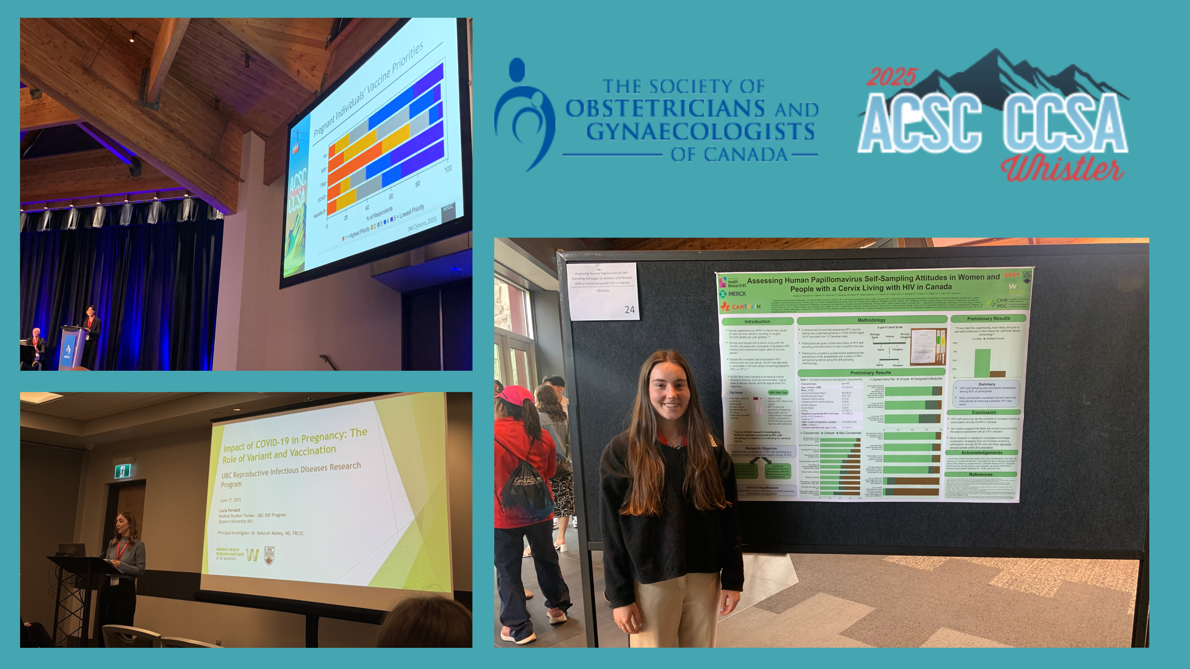 Multiple RID Program Team Members Present at SOGC 2025 Conference in Whistler, BC!